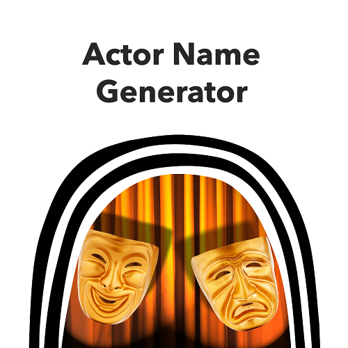 Random Actor Name Generator
