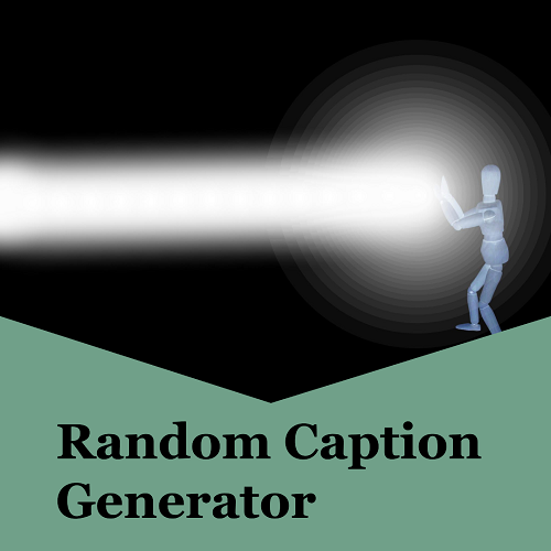 Random Caption Generator