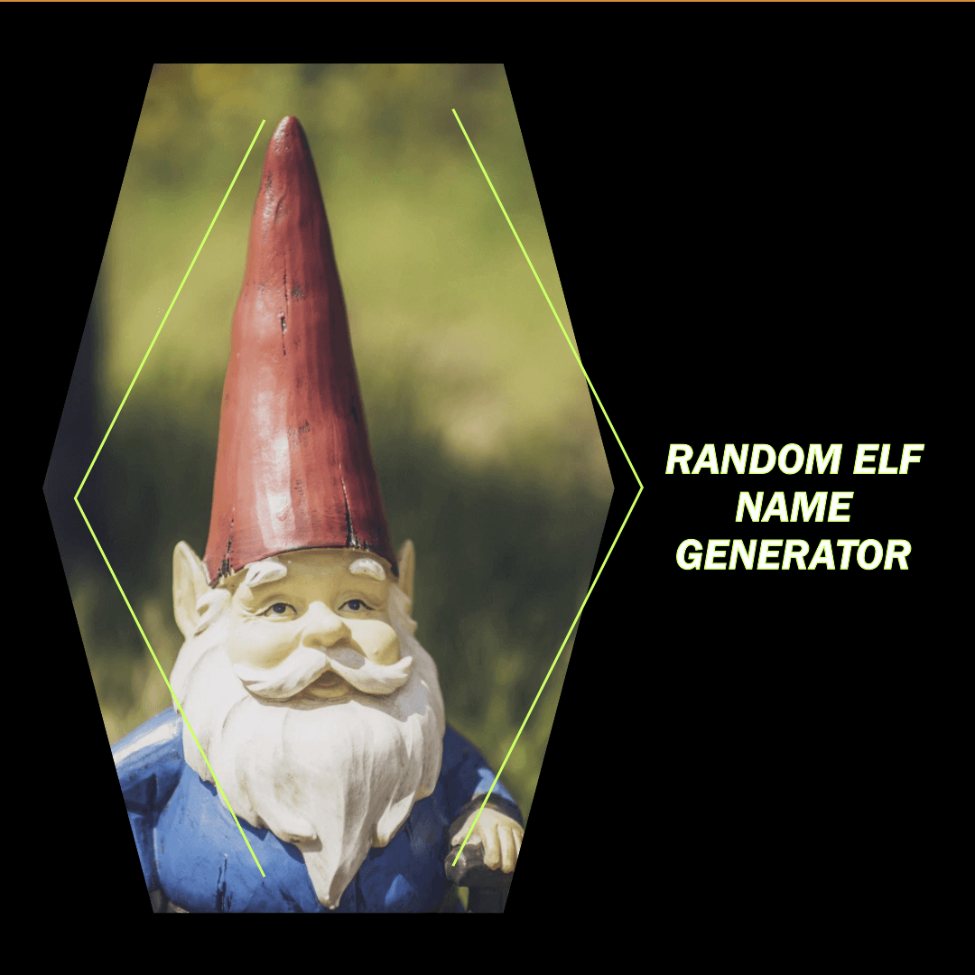 Random ELF Name Generator