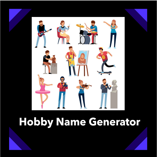 Random Hobby Generator