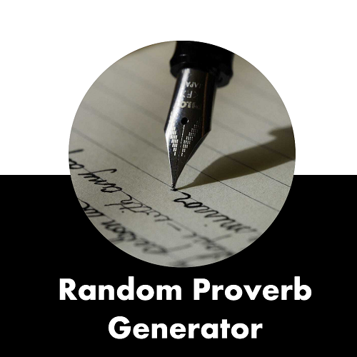 Random Proverb Generator